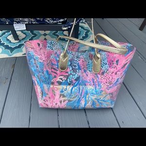 Clear Lilly Pulitzer bag